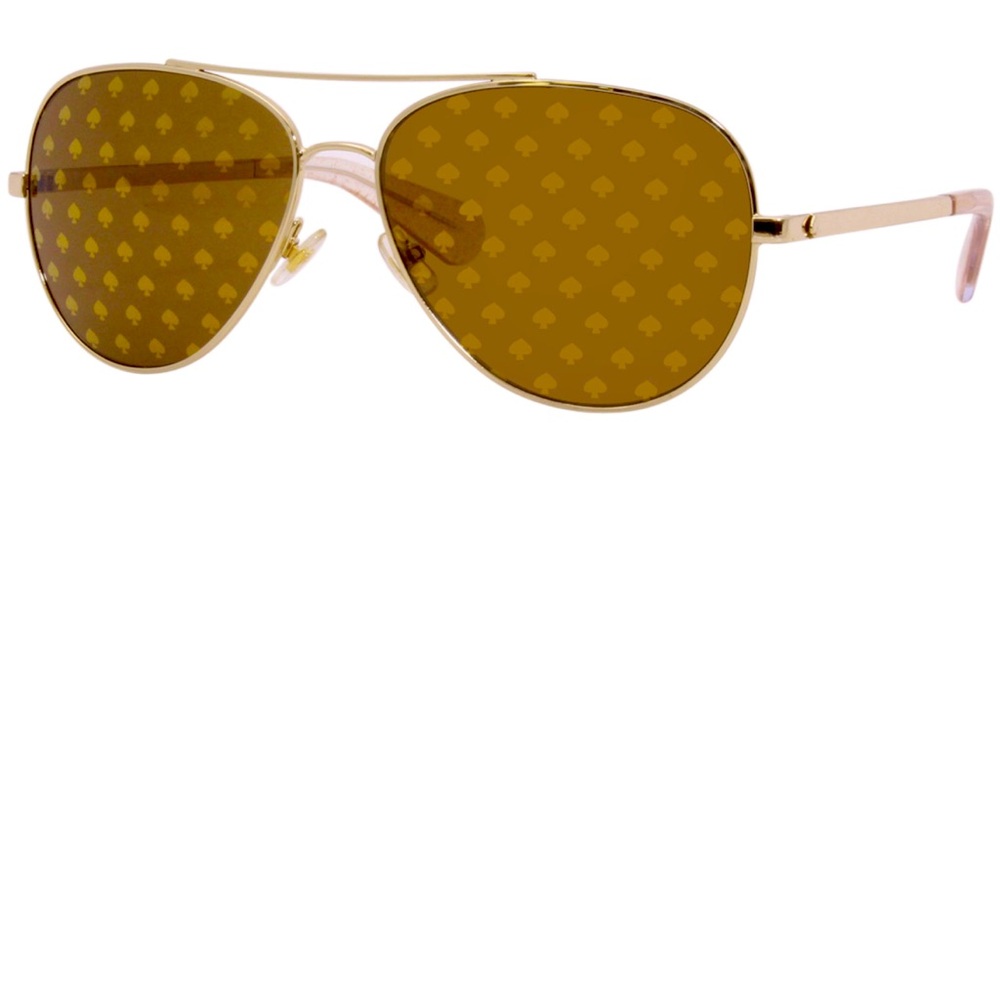 Kate Spade Sunglasses Women's Avaline2/s 94RK1 Gold/Beige Lenses 58-20-145mm